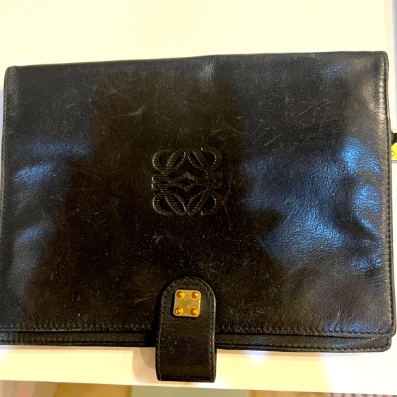 Loewe men’s vintage bag with strap
